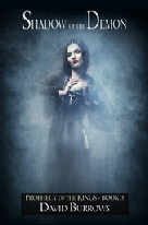 Shadow of the Demon, epic fantasy series with mythical beasts, myths, legends